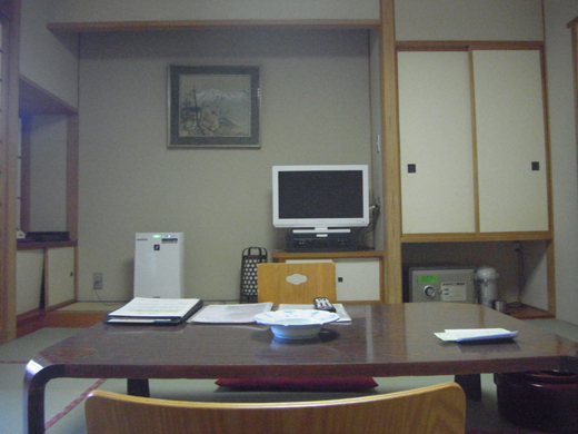 部屋の備品